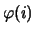 $\varphi(i)$