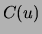 $C(u)$