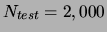 $N_{test}=2,000$
