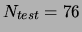 $N_{test}=76$