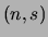 $(n,s)$