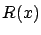 $\displaystyle R(x)$